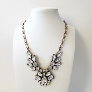 J Crew Crystal Statement Necklace